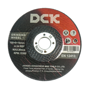 DCK Grinding Wheel 4 Inci / Mata Poles Besi 100×6×16 mm