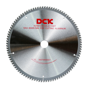 DCK Saw Blade (TCT) 10 Inci / Mata Potong Aluminum 250×2.8×25.4mm, 100T
