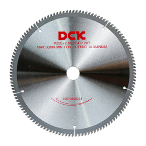 DCK Saw Blade (TCT) 10 Inci / Mata Potong Aluminum 250×2.8×25.4mm, 120T