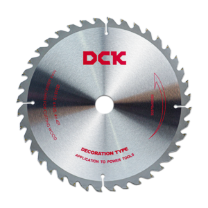 DCK Saw Blade (TCT) 10 Inci / Mata Potong Kayu 255×2.6×25.4mm, 40T