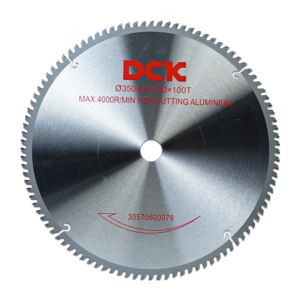 DCK Saw Blade (TCT) 14 Inci / Mata Potong Aluminum 350×3.2×30.0mm, 100T