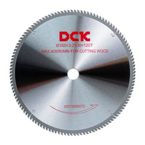 DCK Saw Blade (TCT) 14 Inci / Mata Potong Kayu 350×3.2×30.0mm, 120T