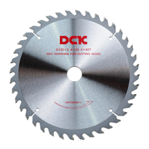 DCK Saw Blade (TCT) 9 Inci / Mata Potong Kayu 230×2.4×25.4mm, 40T